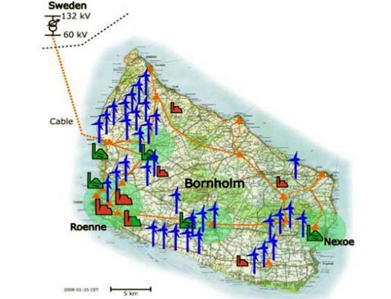 Sull’isola di Bornlohm è arrivata la «smart grid»