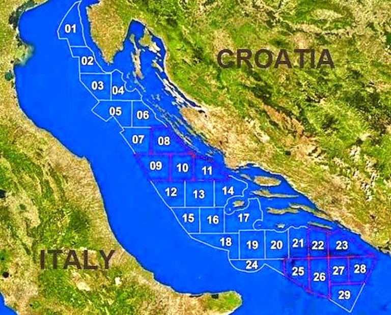Un flop i piani fossili della Croazia