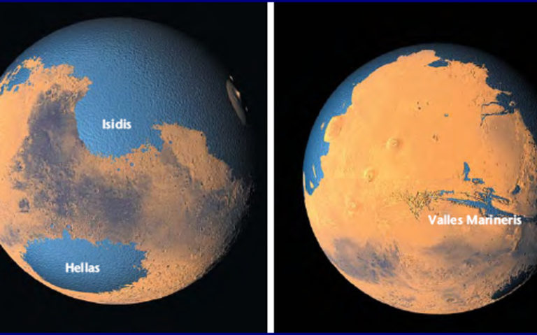Dove è finita l’acqua di Marte
