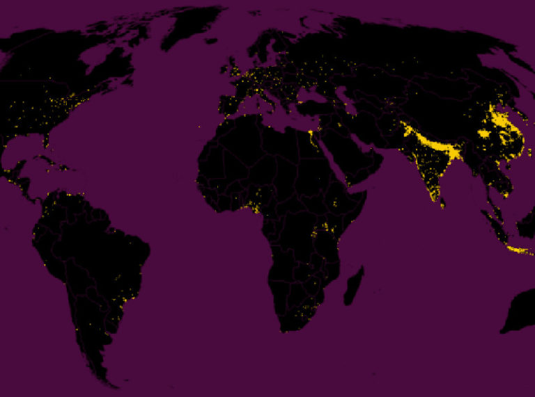 Il 46% della popolazione mondiale è in India, Bangladesh e Cina
