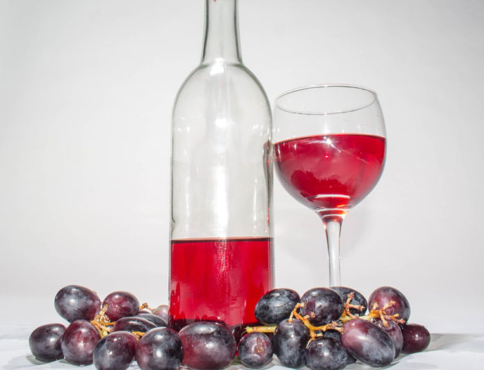 vino bicchiere uva