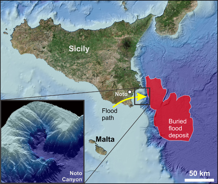 Da Gibilterra l’oceano entrò nel Mediterraneo
