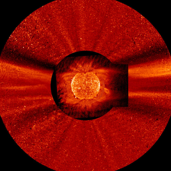 corona solare 360deg