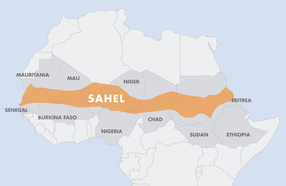 Mappa Sahel