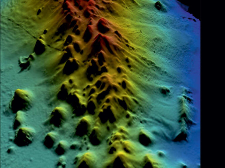 In Antartide una catena di vulcani sottomarini